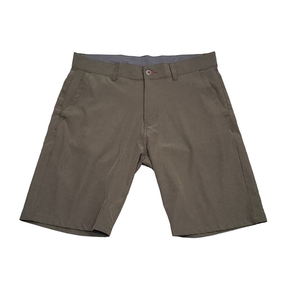 Split Army Green Men's Shorts Size 32